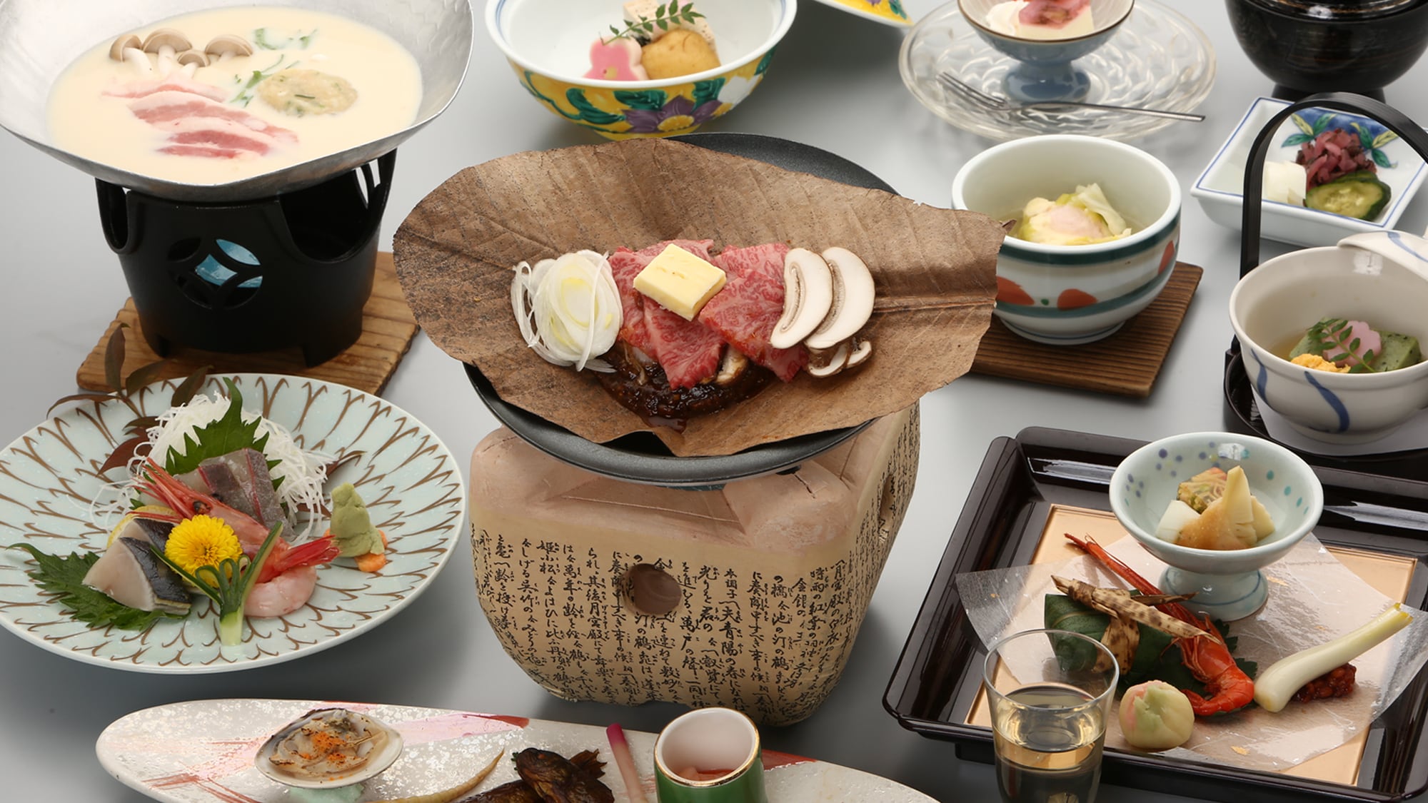 飛驒牛保葉味噌懷石（冬季形象）