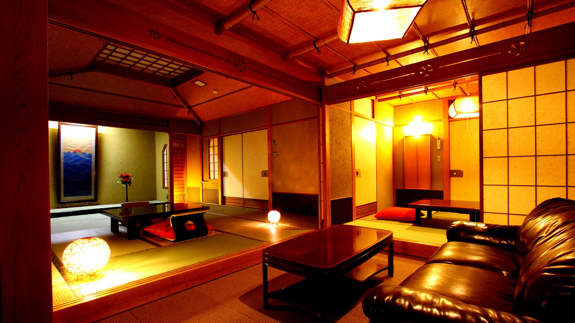 Example of a guest room with the following layout
