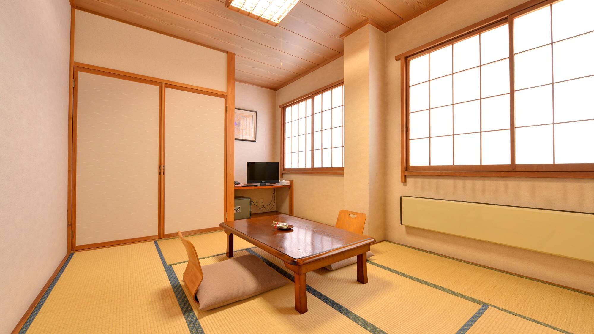 * Dalam terjemahan kamar bergaya Jepang 10 tikar tatami (contoh kamar tamu) / Kekurangannya adalah sedikit gelap! Bagi mereka yang tidak terlalu peduli