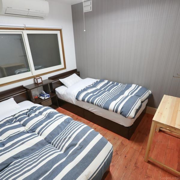 Twin Room. It's a simple and clean room