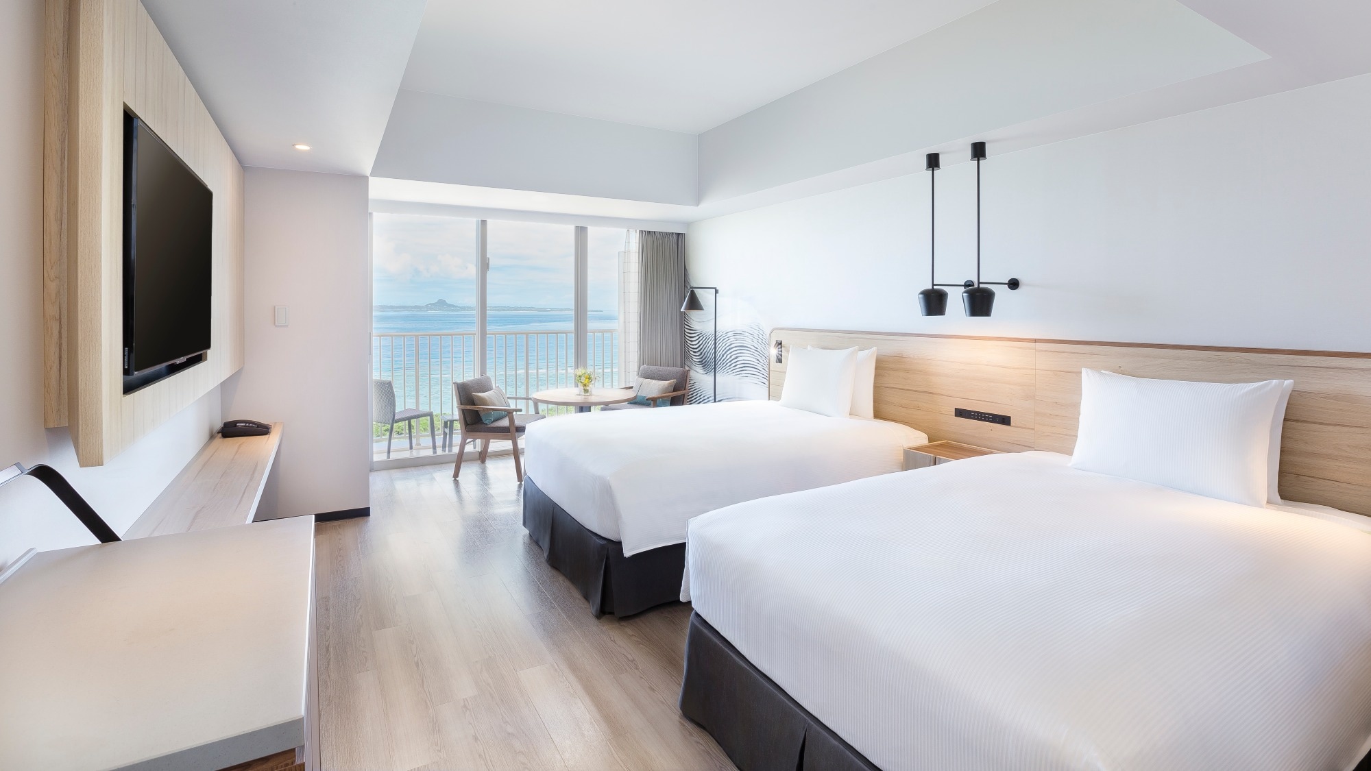 Guest room Ocean view (twin bed)
