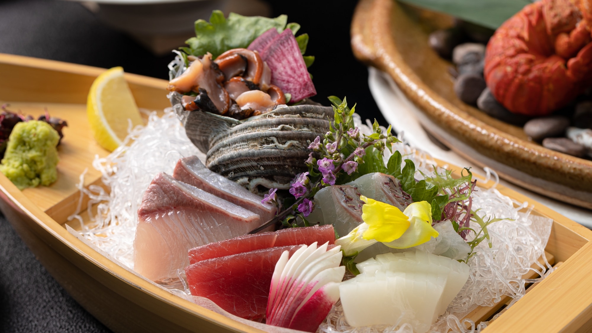 海鮮愛好者必去之處★鯛魚、鰤魚生魚片