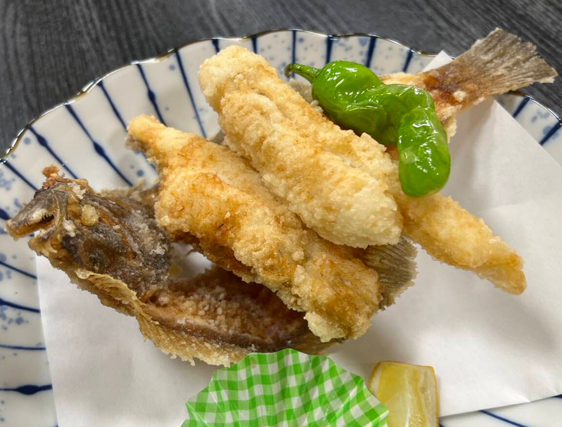 炸比目魚