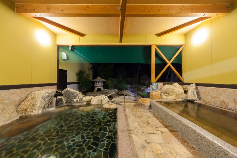 open-air bath