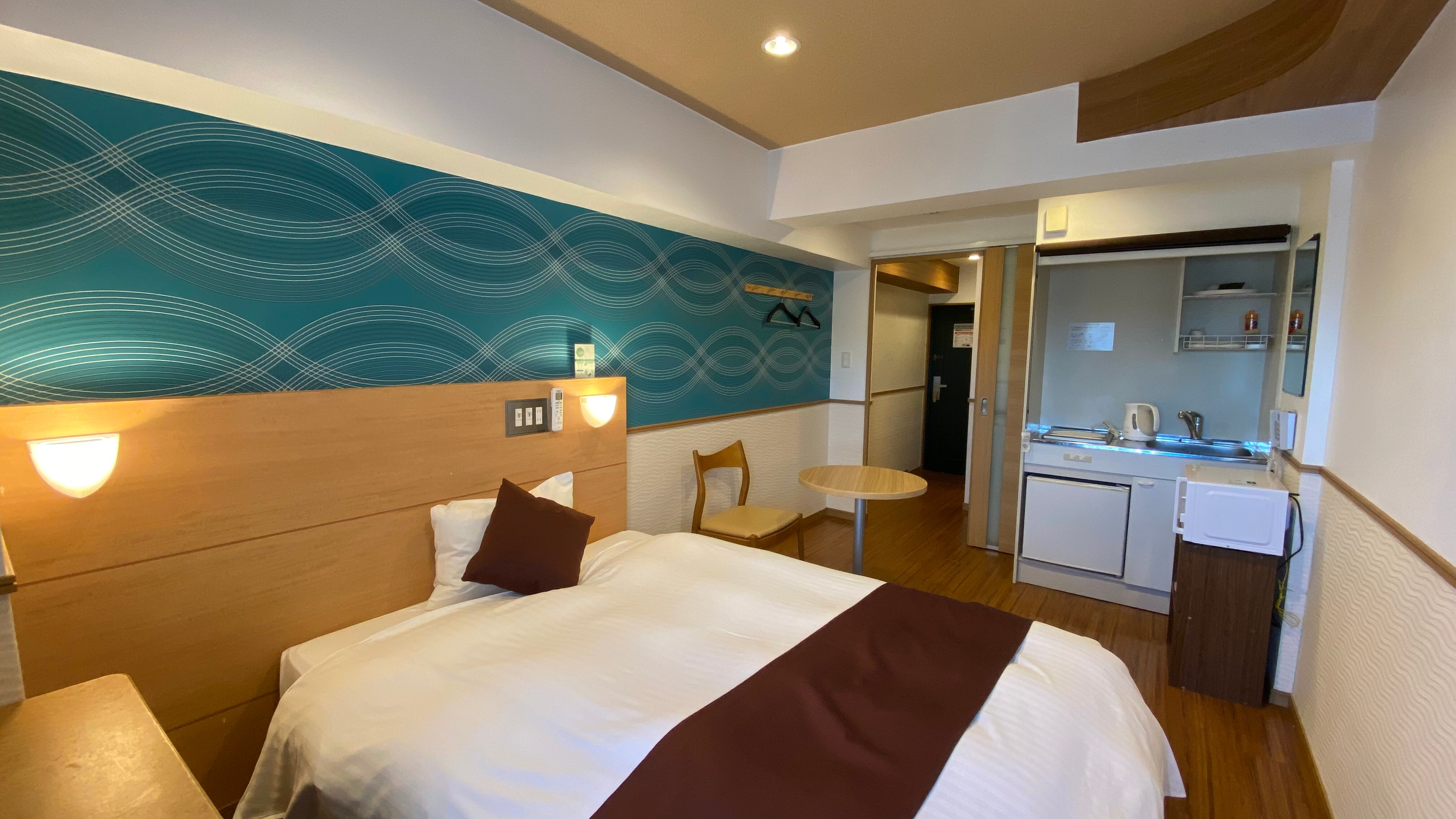 Annex Kanonhonmachi Single Room (size 19㎡, bed width 140cm)