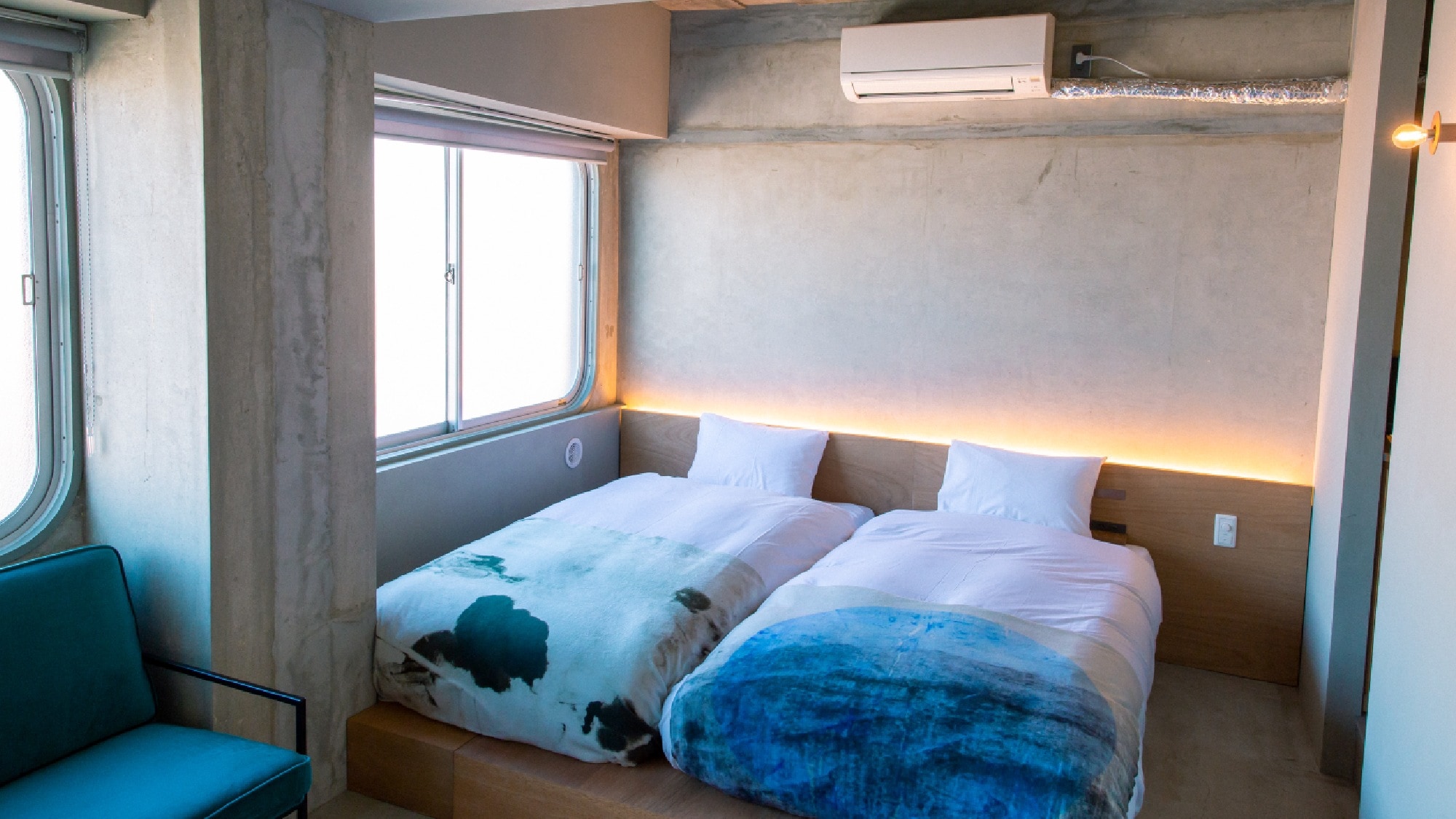 ・[Superior Twin] Each room has a different design and style.