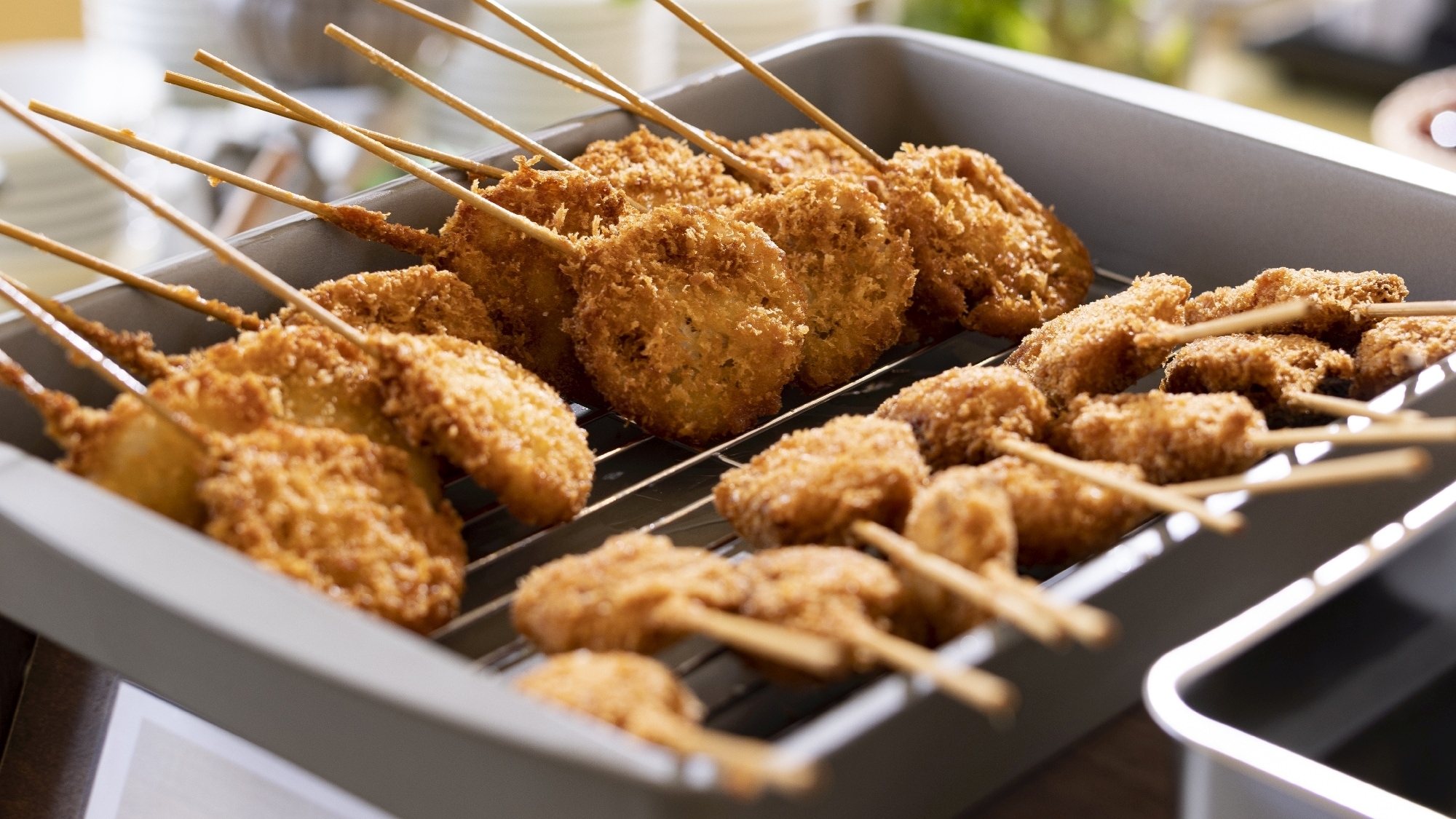 [Breakfast] Kushikatsu