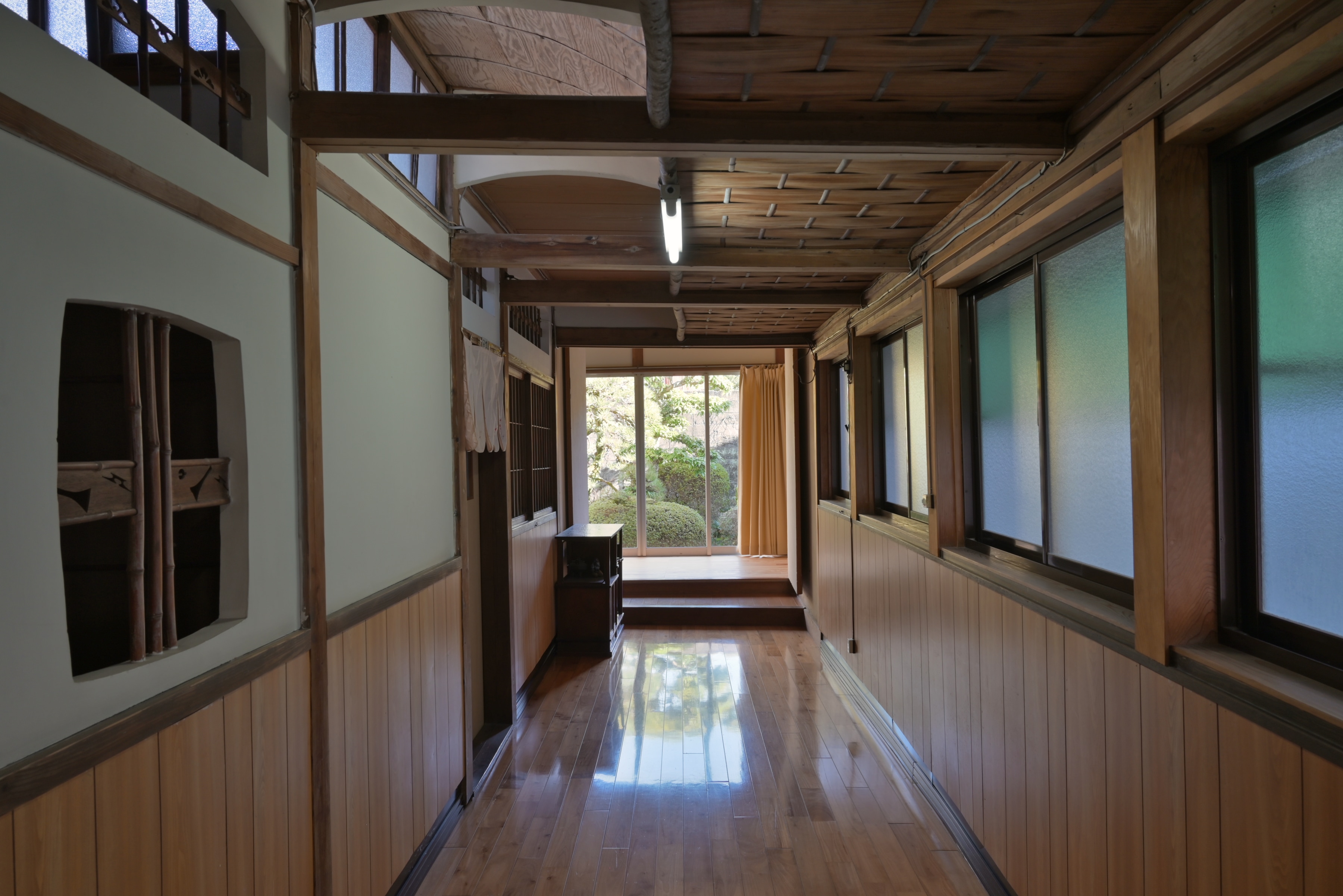 Inside the building (corridor)