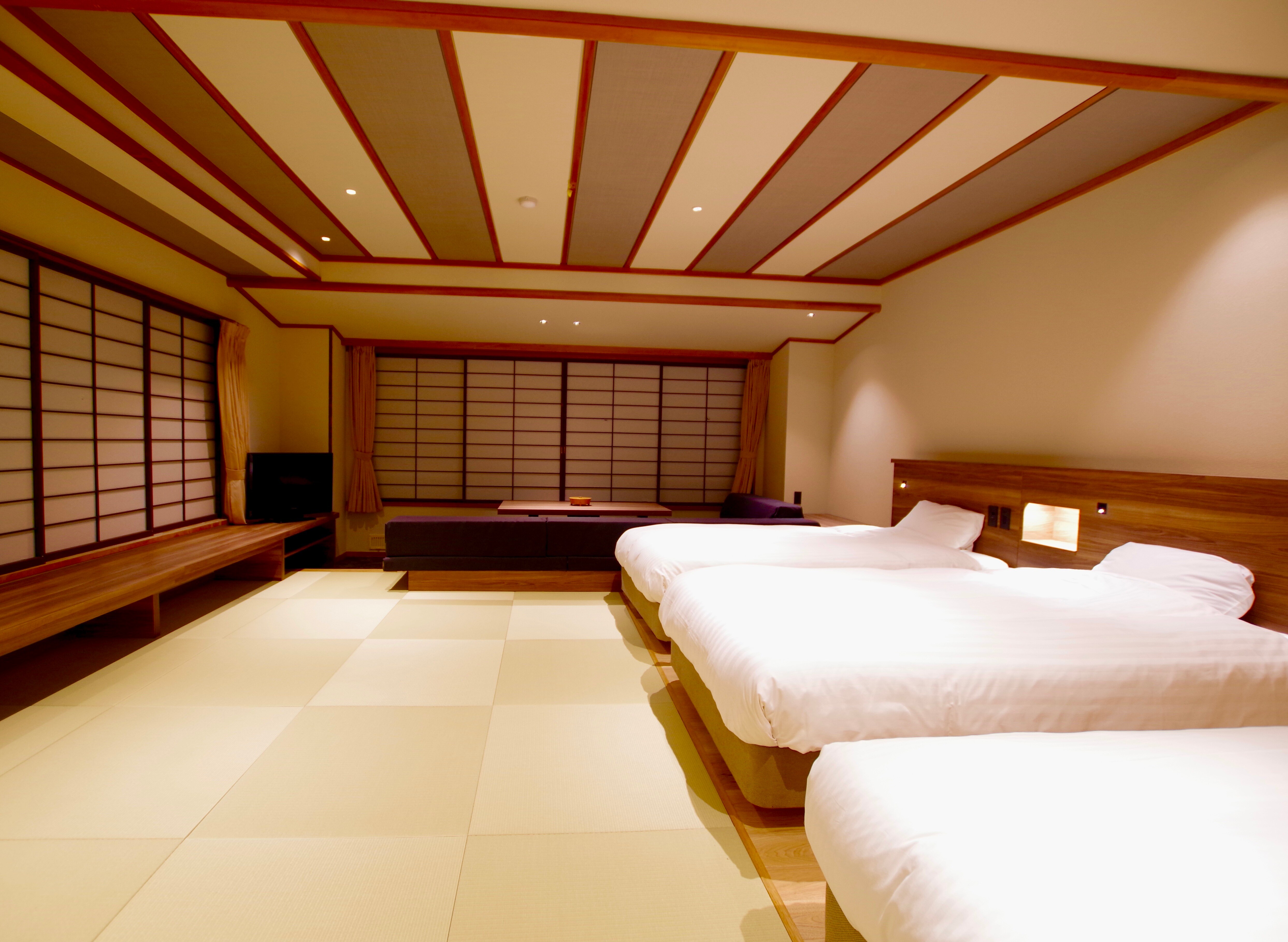 SPA SUITE Ruang tamu Kotatsu, bebas rokok (maksimal 5 orang)