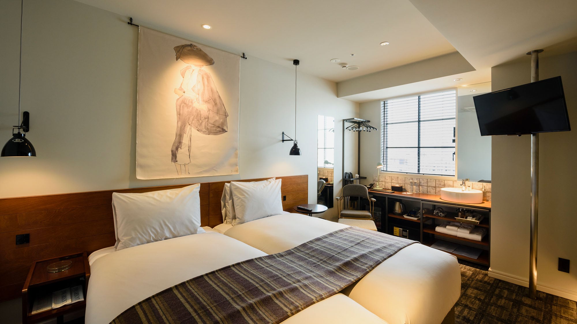 Superior Hollywood Twin (20.70㎡) Bed width 100cm