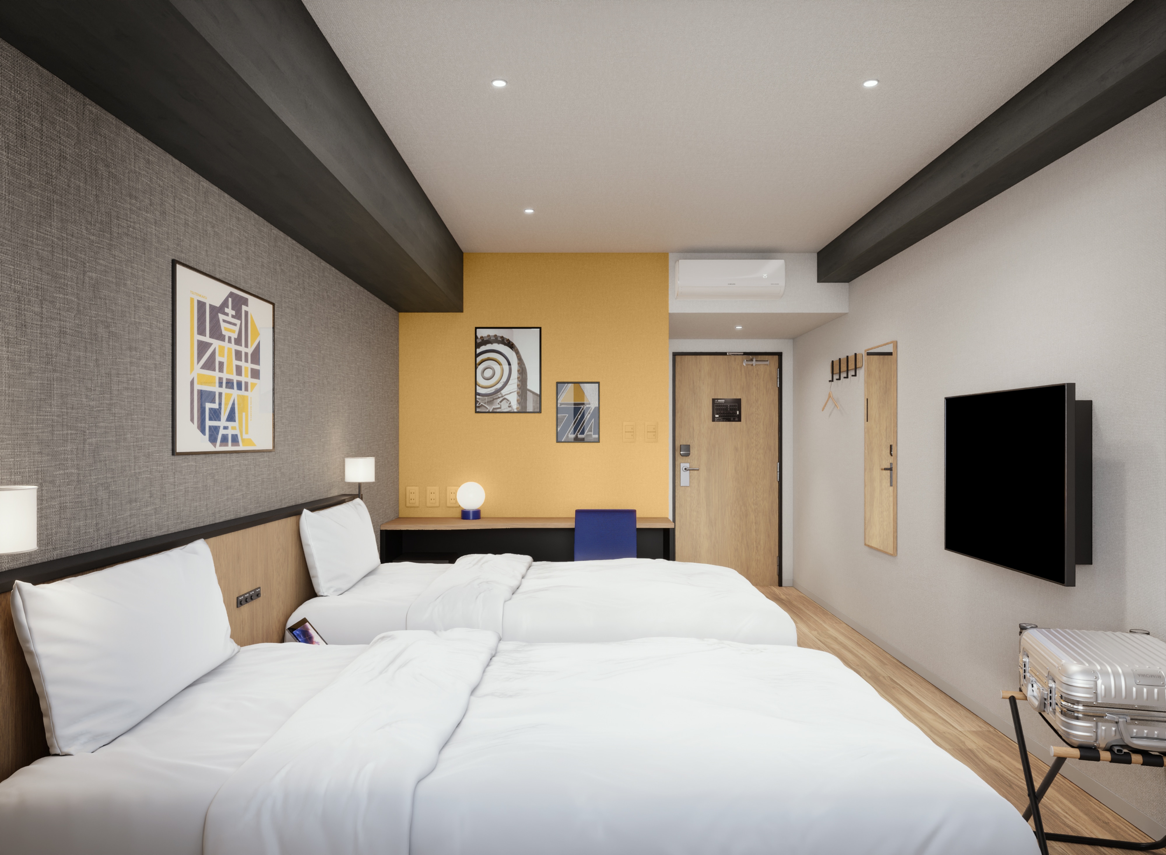 Phòng đôi (18,5 m²)