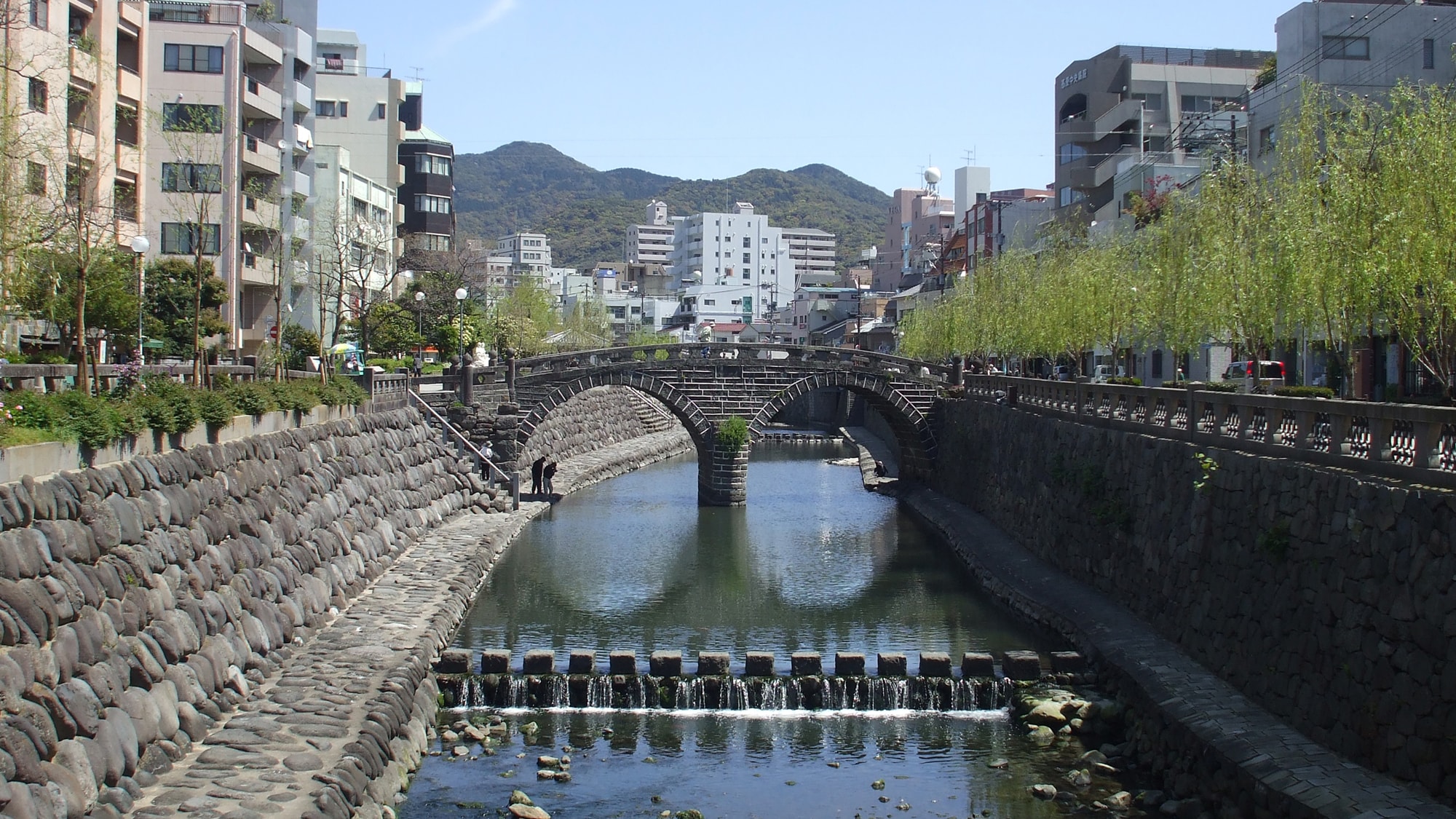 ◆Meganebashi Bridge (approximately 15 minutes by car from the hotel)