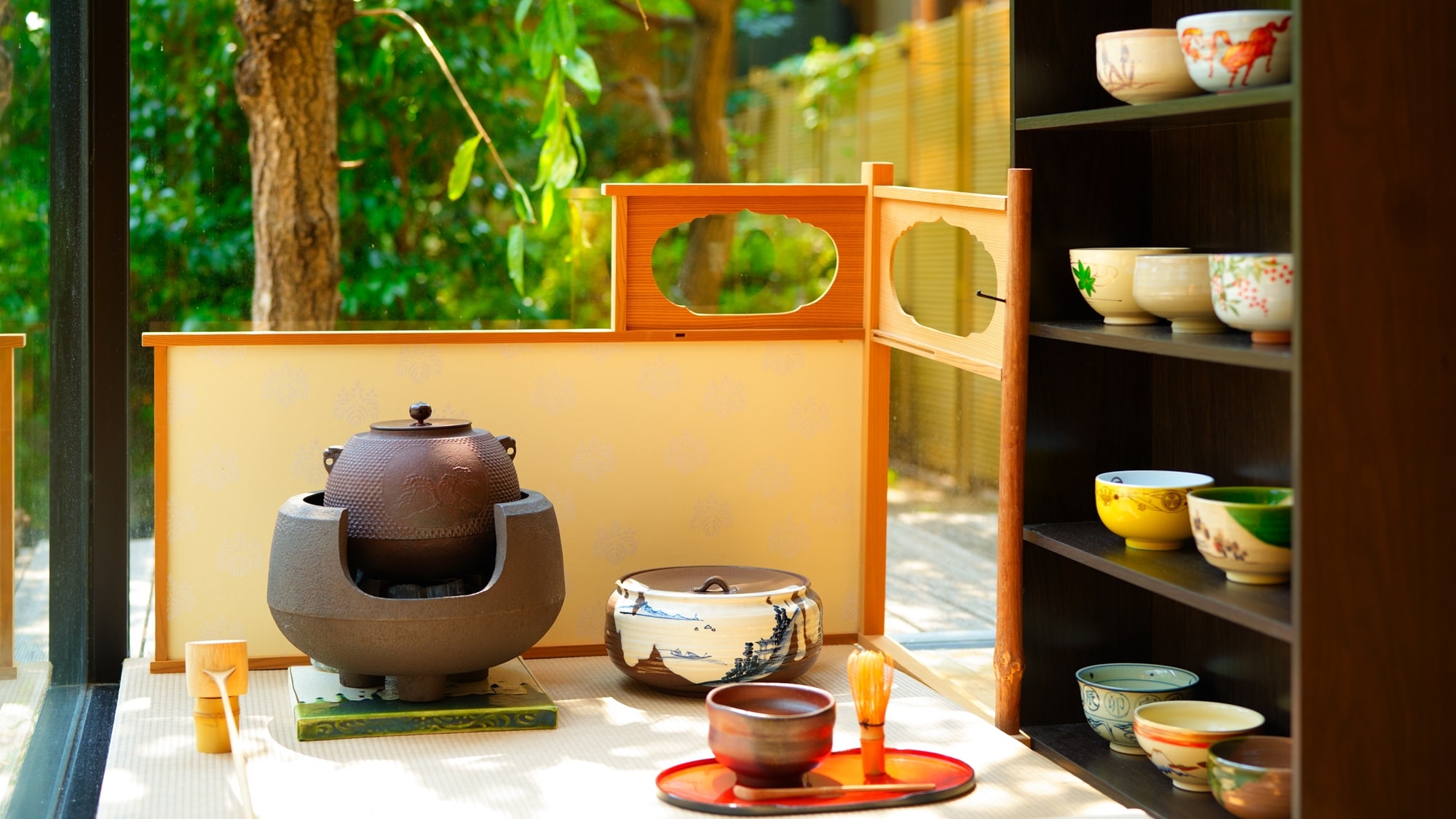 館內｜抹茶體驗攤位