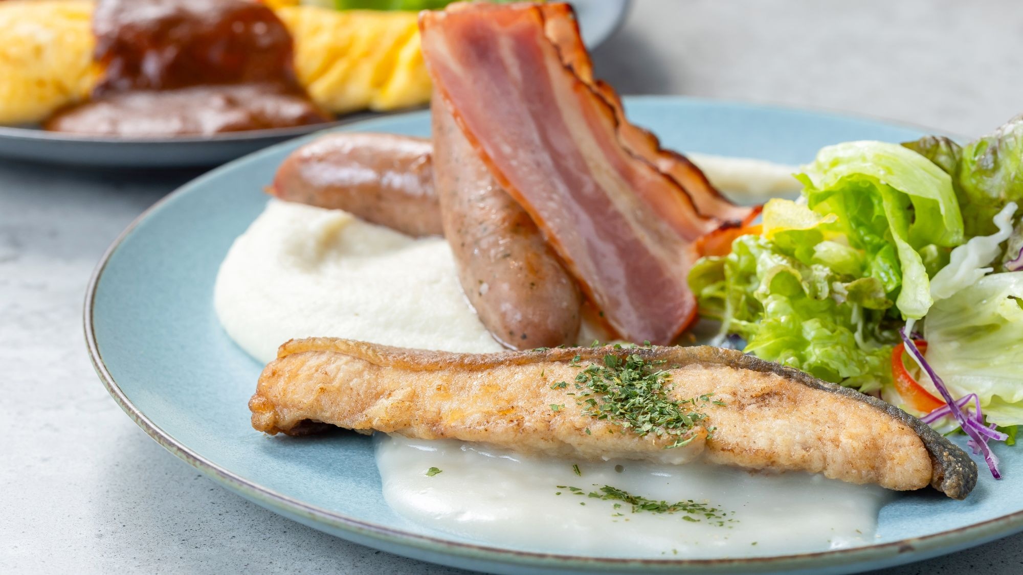 ◆Breakfast | Salmon meunière (choose from 3 main dishes)