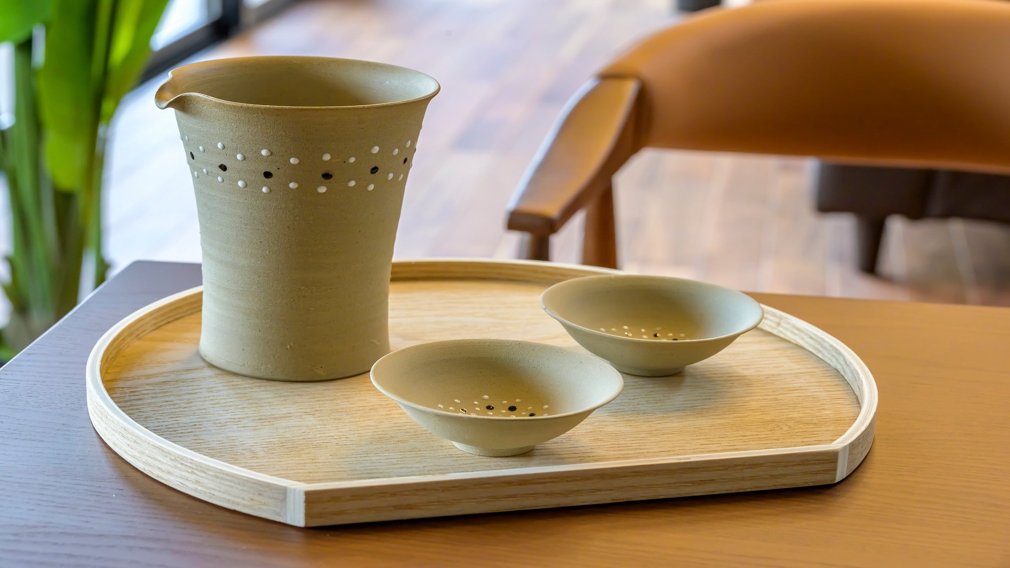 This is a room where you can experience Fukui's traditional crafts.