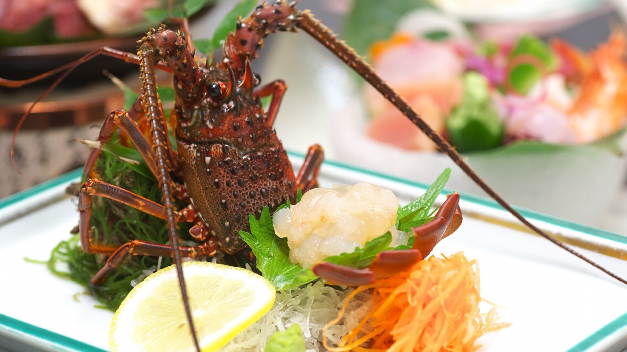 [A la carte dish] Lobster sashimi