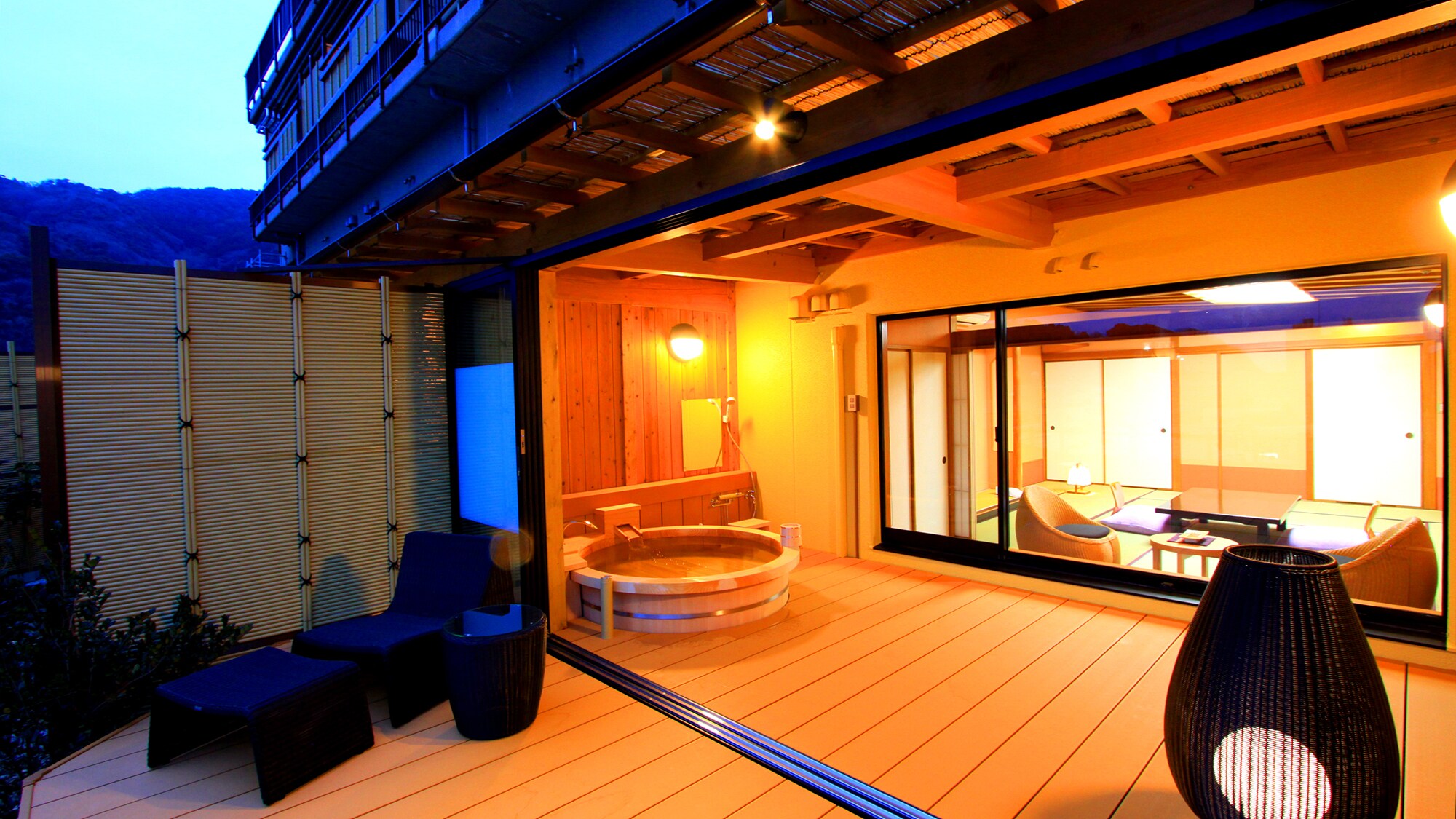 An example of a special room with an open air