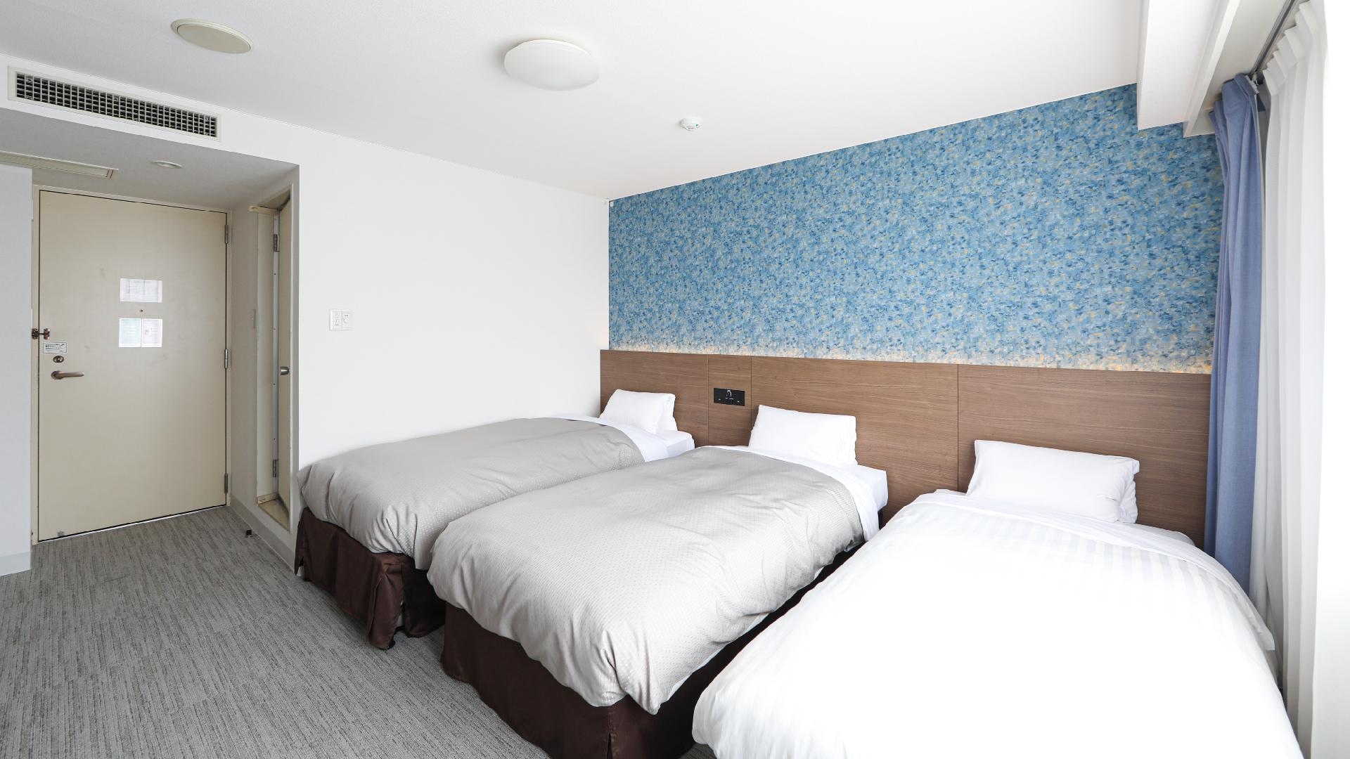 [Twin Standard] Up to 4 beds are possible with a sofa bed and extra bed.