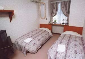 ห้องพักแบบตะวันตก (เตียงคู่)