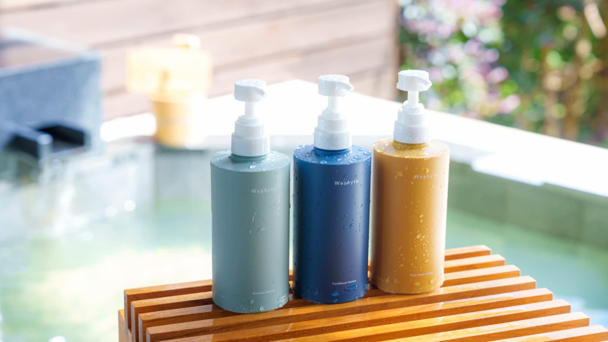 Introducing Waphyto bath amenities and skincare sets made with natural plant-based ingredients
