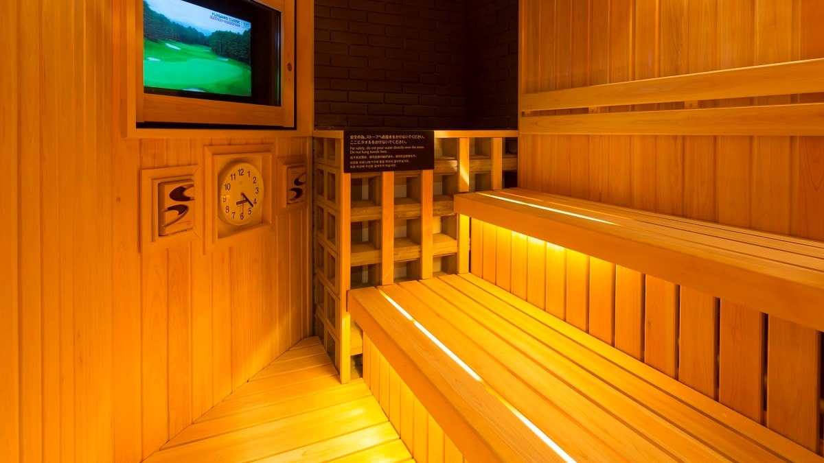 ◆Sauna (men's large bath) High temperature sauna 15:00 to 1:00 (closed from 1:00 am to 5:00 am)