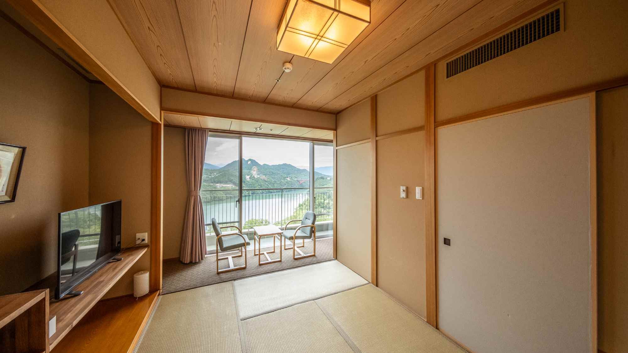 Kamar bergaya Jepang modern 34㎡ + beranda lebar◆Kamar ini direnovasi sebagian pada tahun 2023.