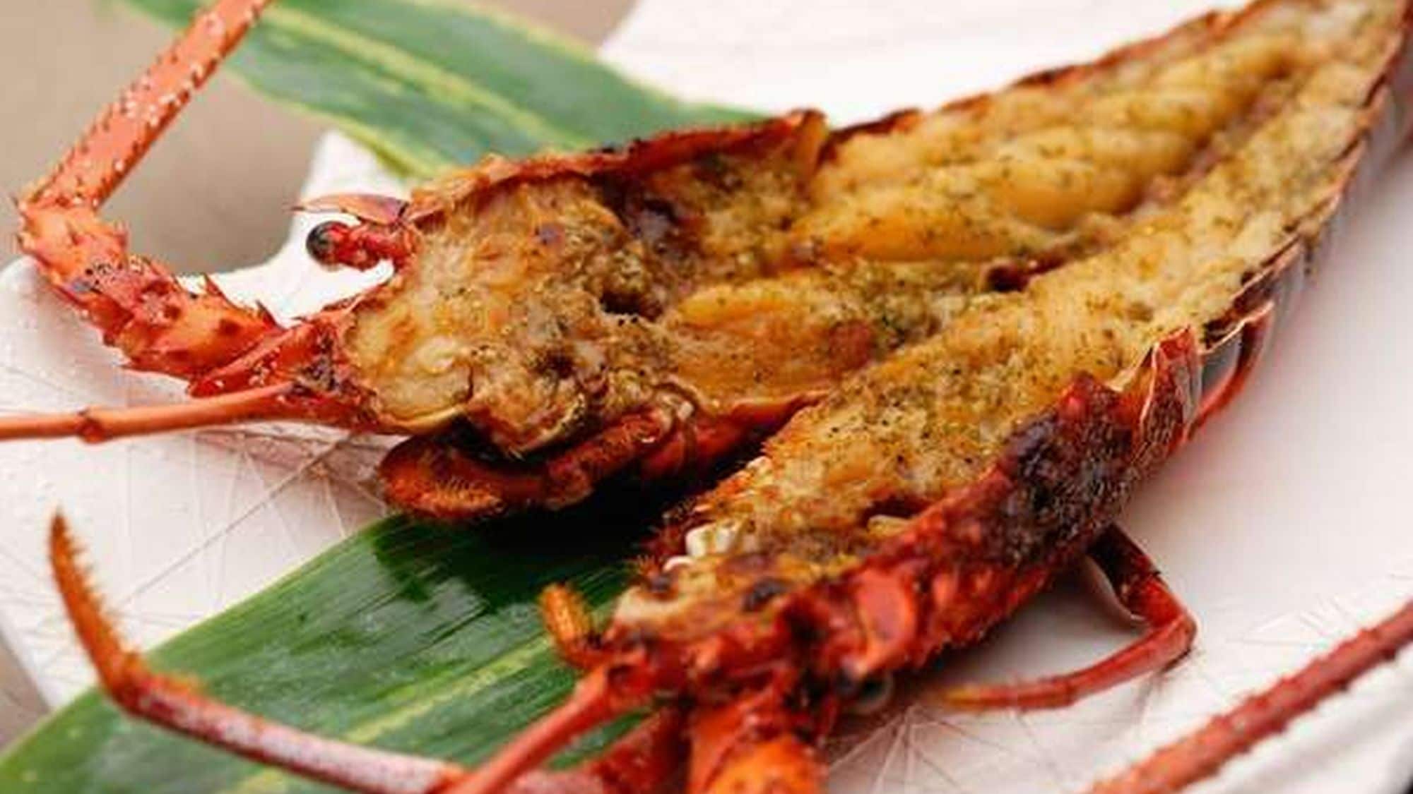烤龙虾恶魔壳