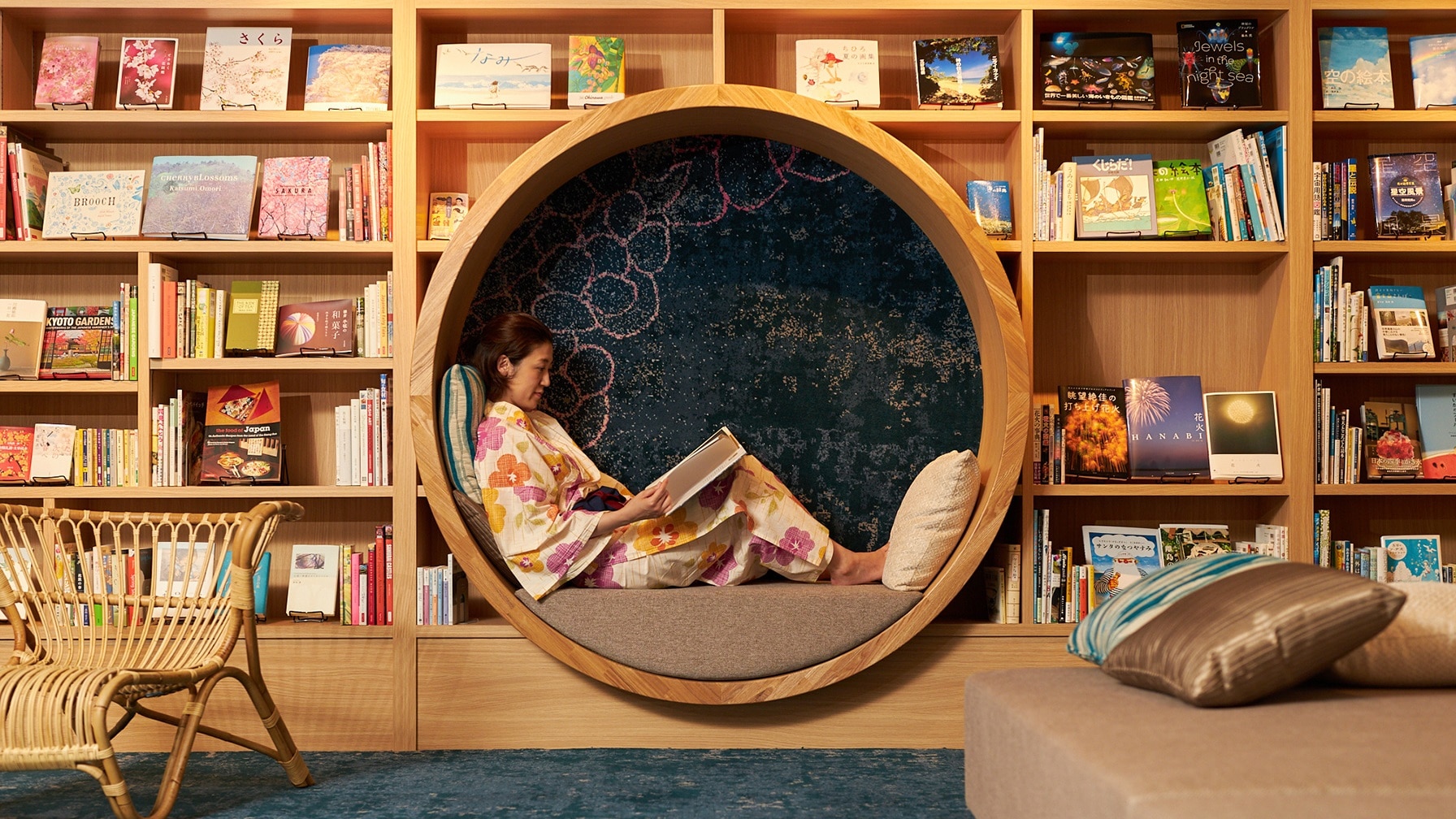 Ruang perpustakaan (gambar)