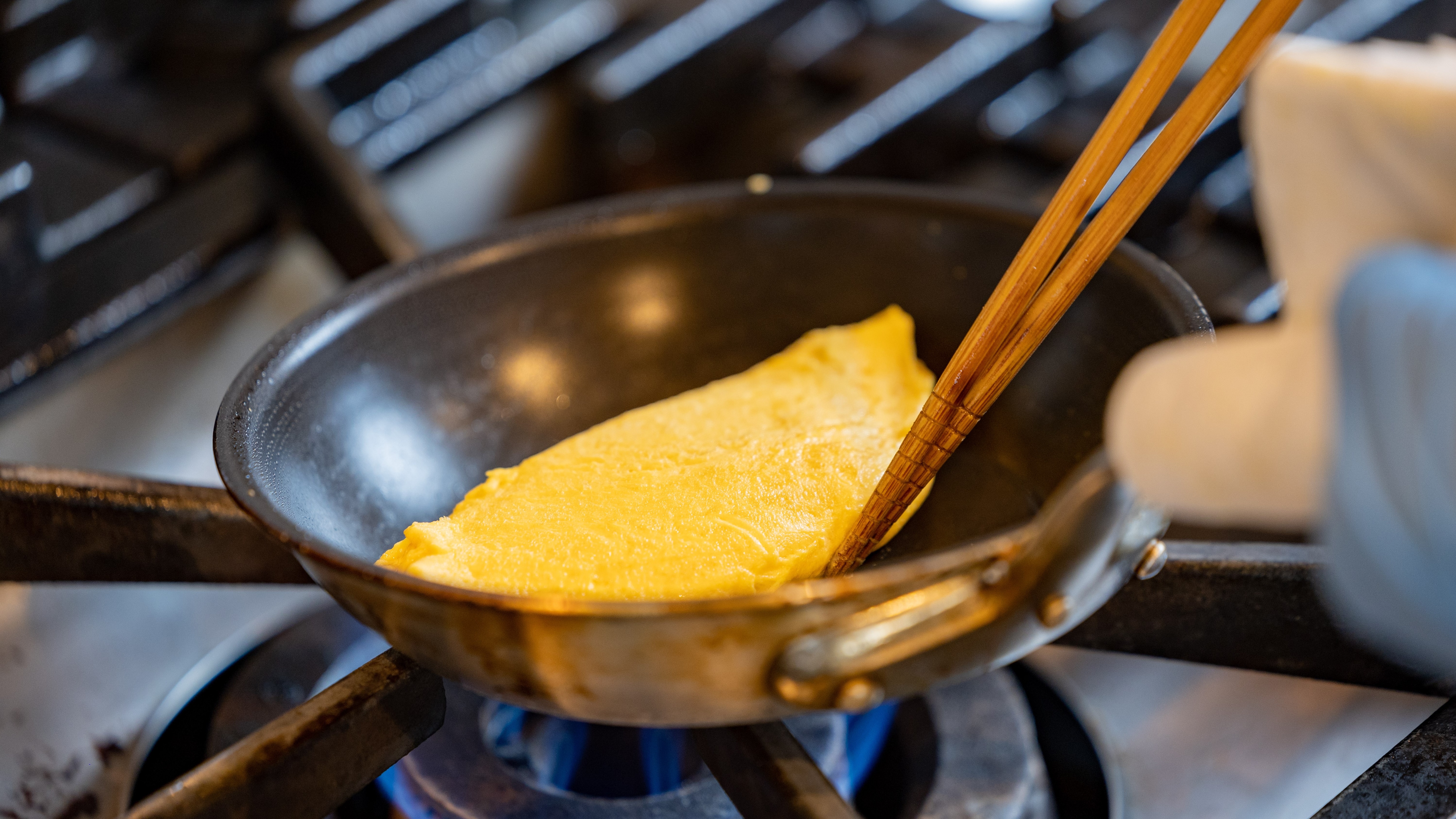 Breakfast image: Freshly baked omelette ★ Kuhara soy sauce collaboration ★