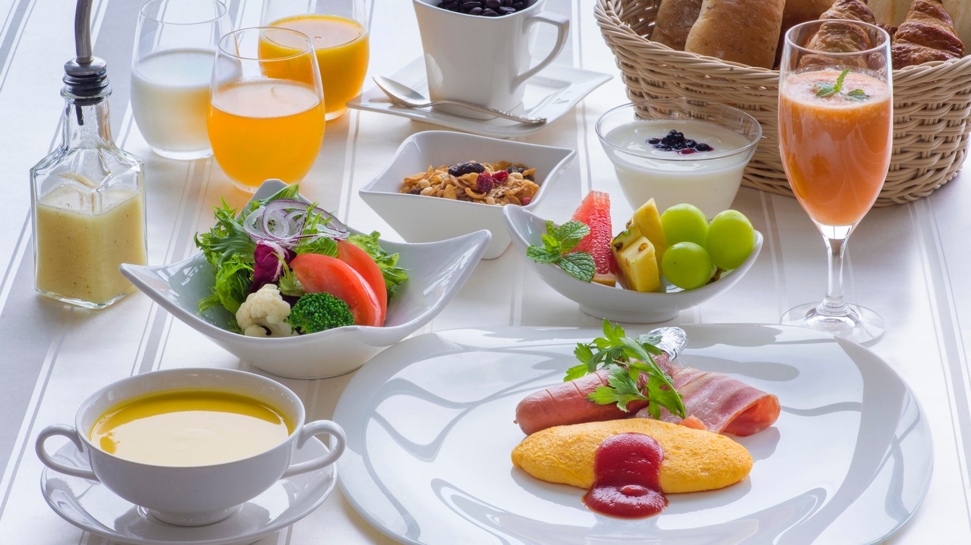 [อาหารเช้า] อาหารเช้าแบบอเมริกัน * Image