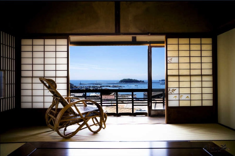 The view from the tatami room