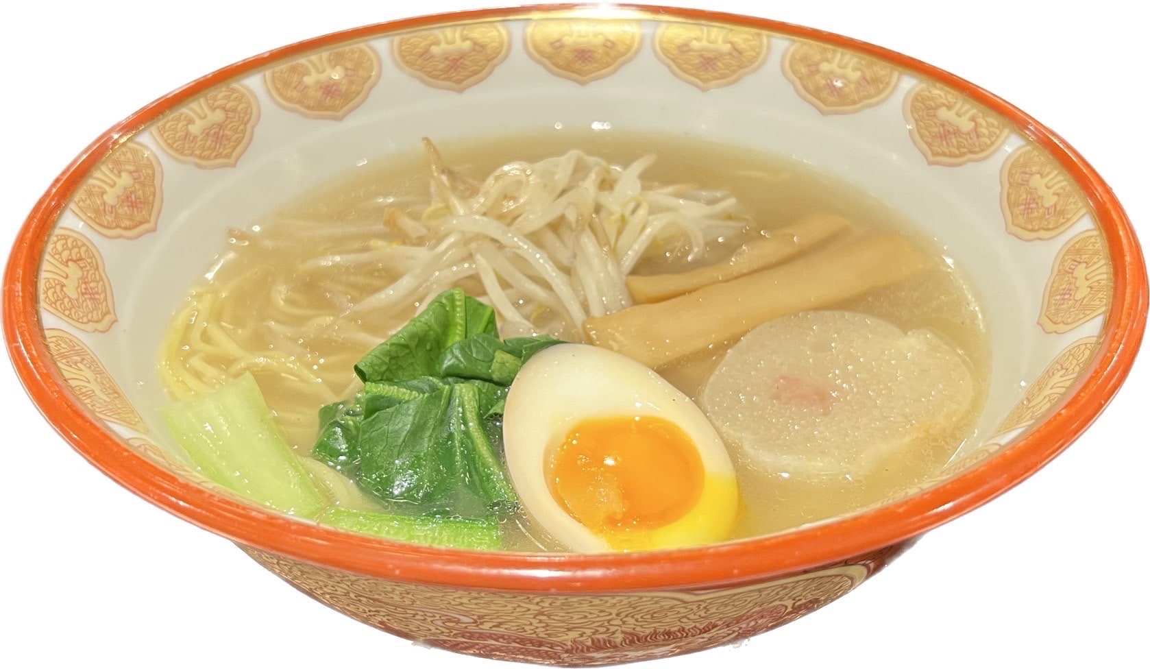 Hakodate Shio Ramen - Straight noodles, light chicken soup