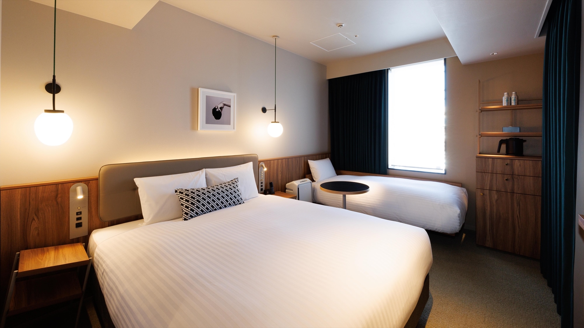 [Comfort Queen with sofa bed/For 3 people] With a sofa bed, it can accommodate up to 3 people.