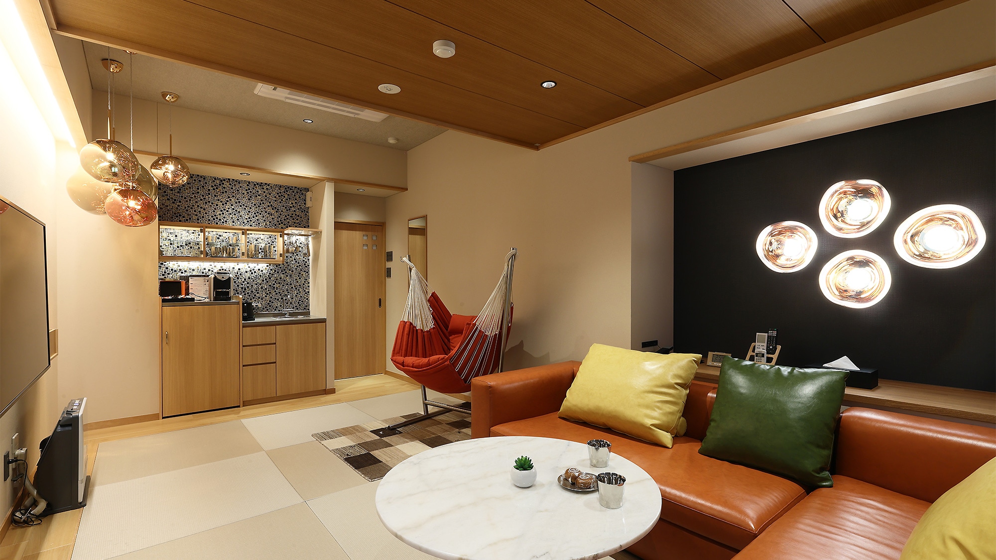[NEW OPEN in April 2023 Tenkyu] Semi-open-air bath + sauna + cold bath + living room + bedroom
