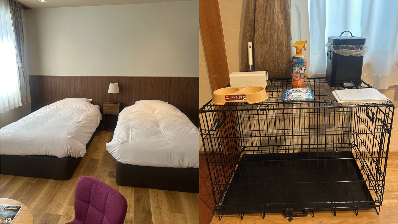 Pet-friendly Western-style rooms
