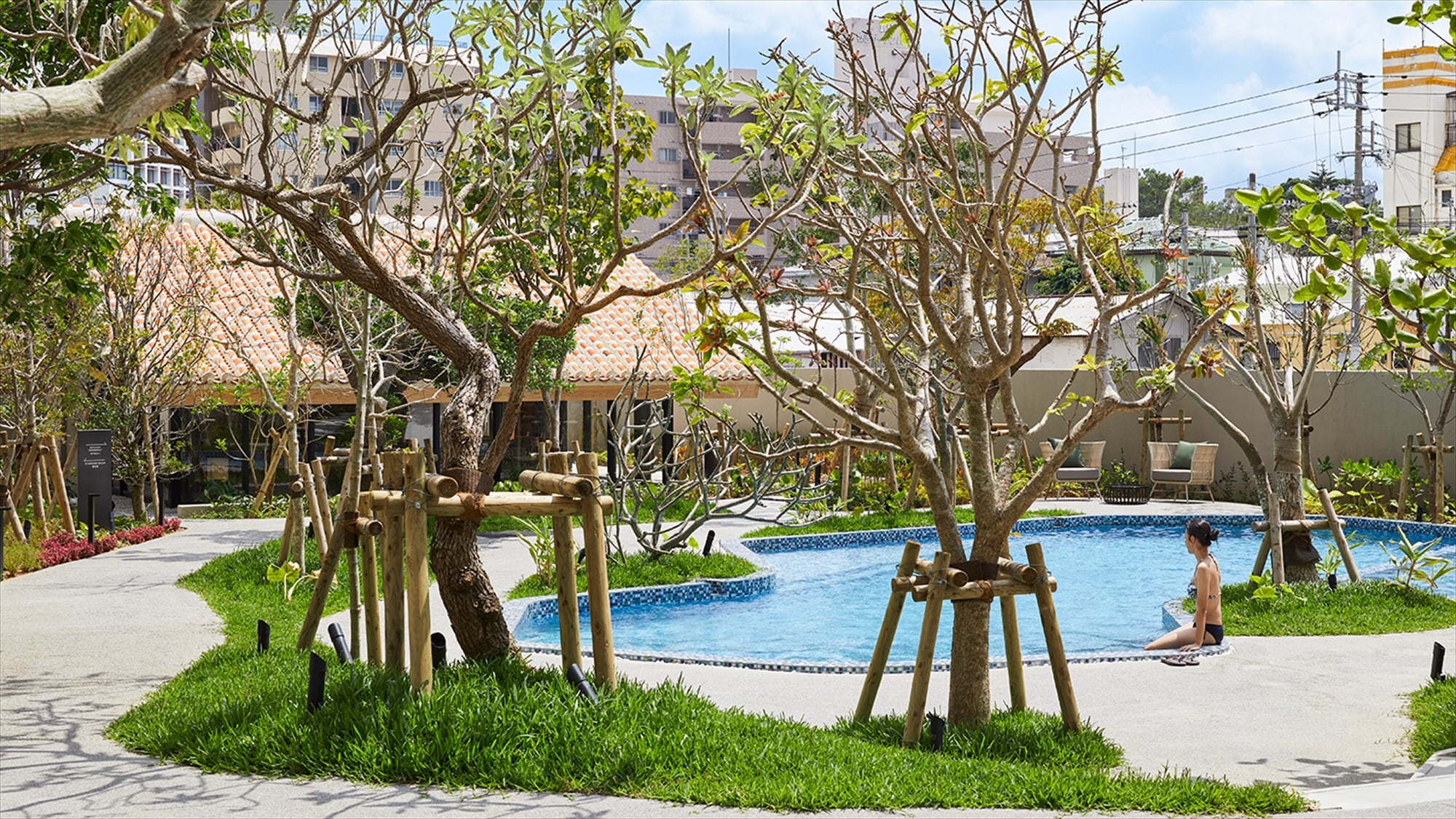 Kolam taman