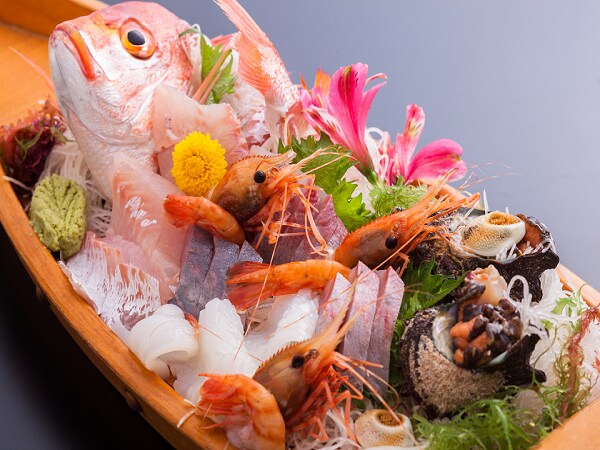 鮮魚拼盤範例