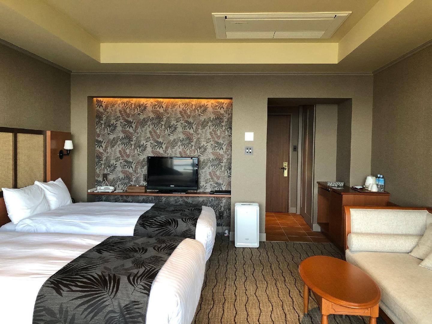Twin with ocean view and veranda [No smoking] 2F