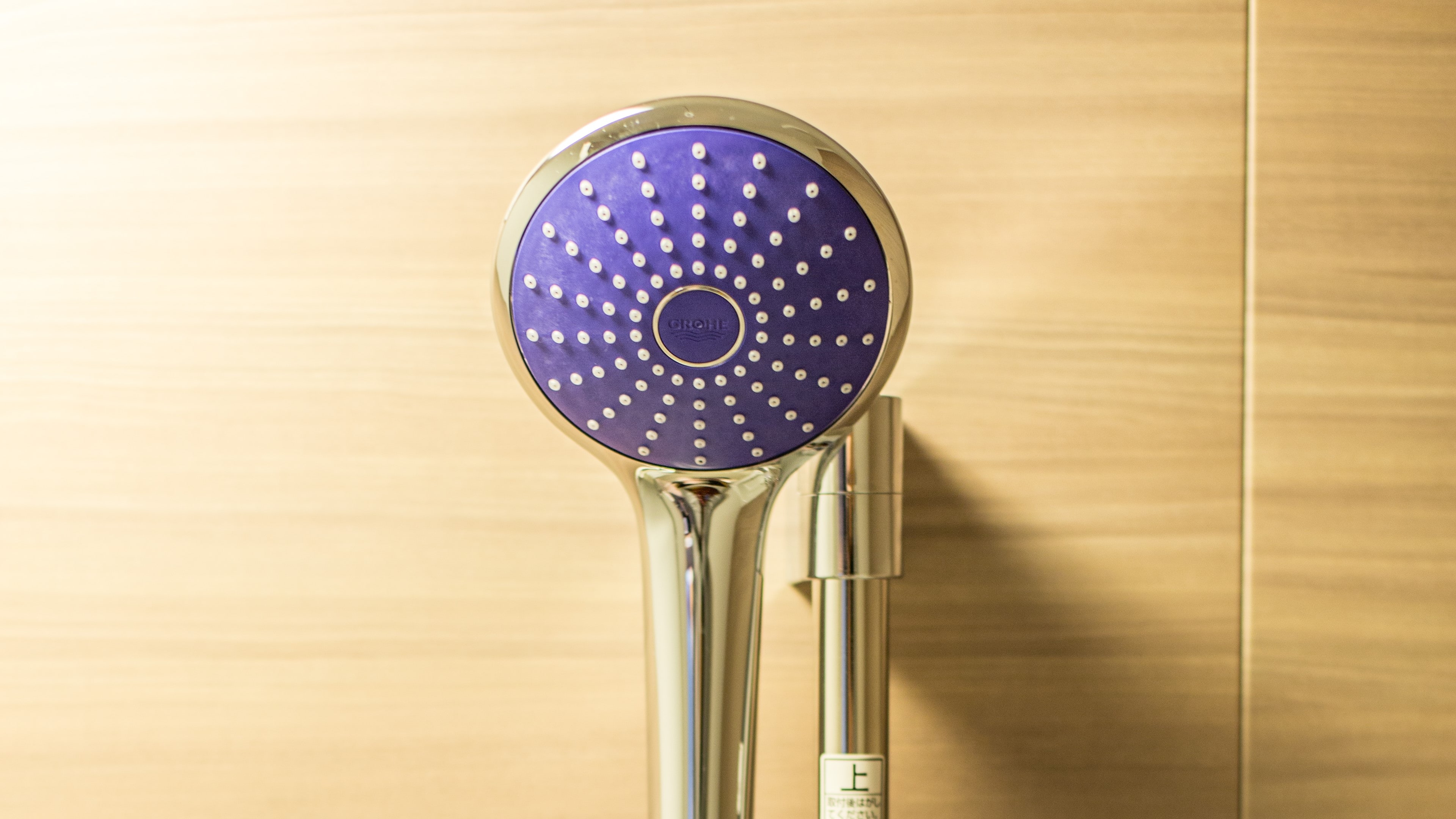  Shower head "Euphoria made by Grohe, Germany". All 5 colors that are different for each room.