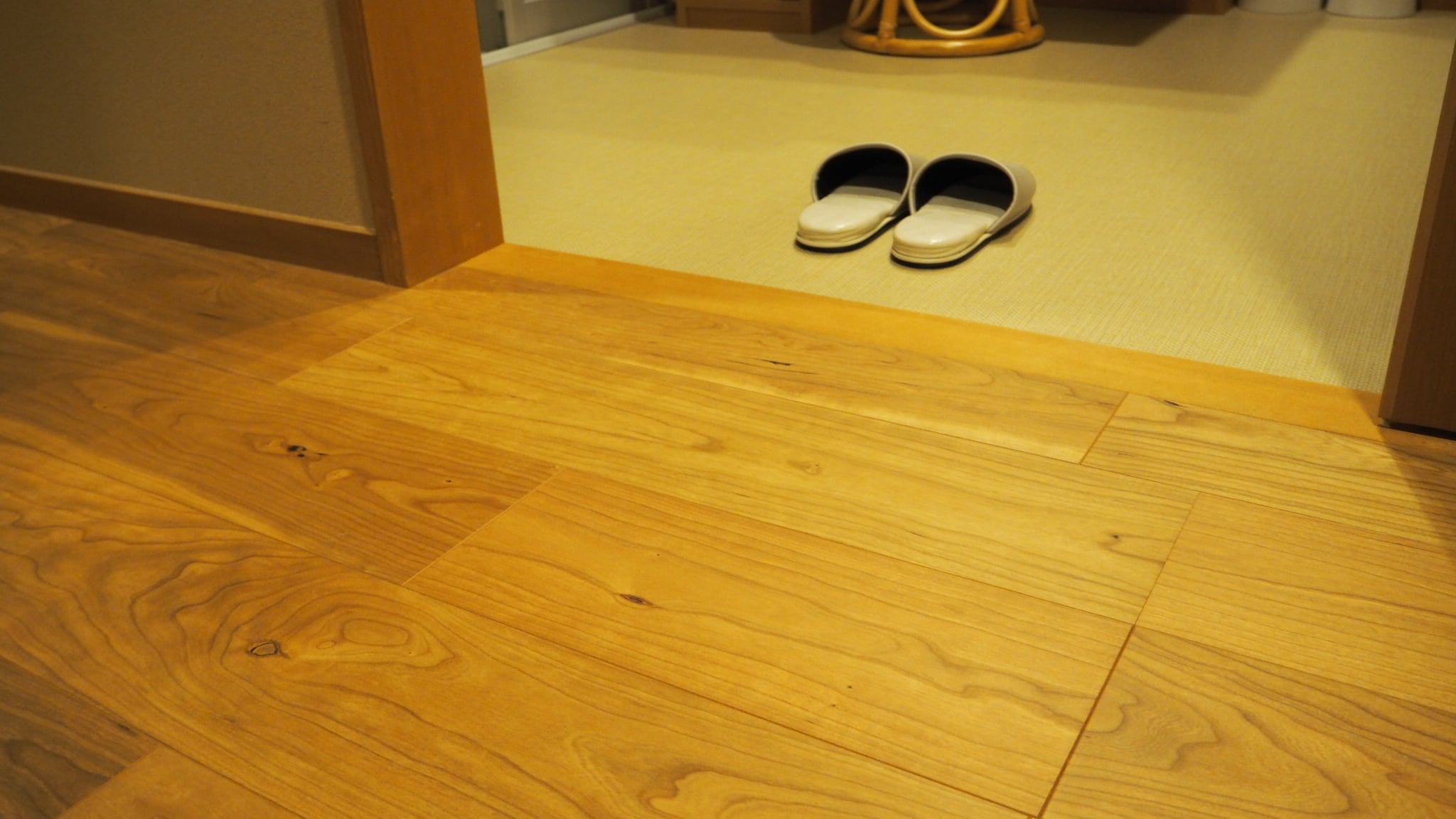 Wooden floor 301 in a special room for the disabled