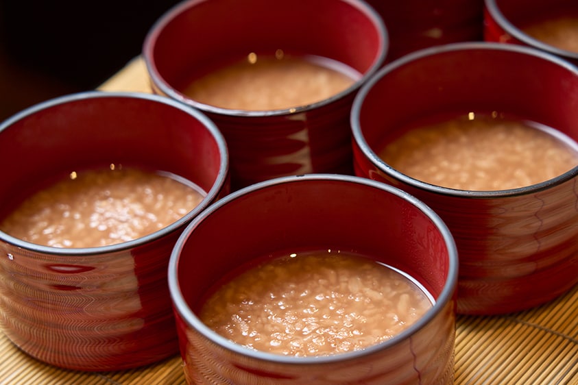 Breakfast: Tea porridge