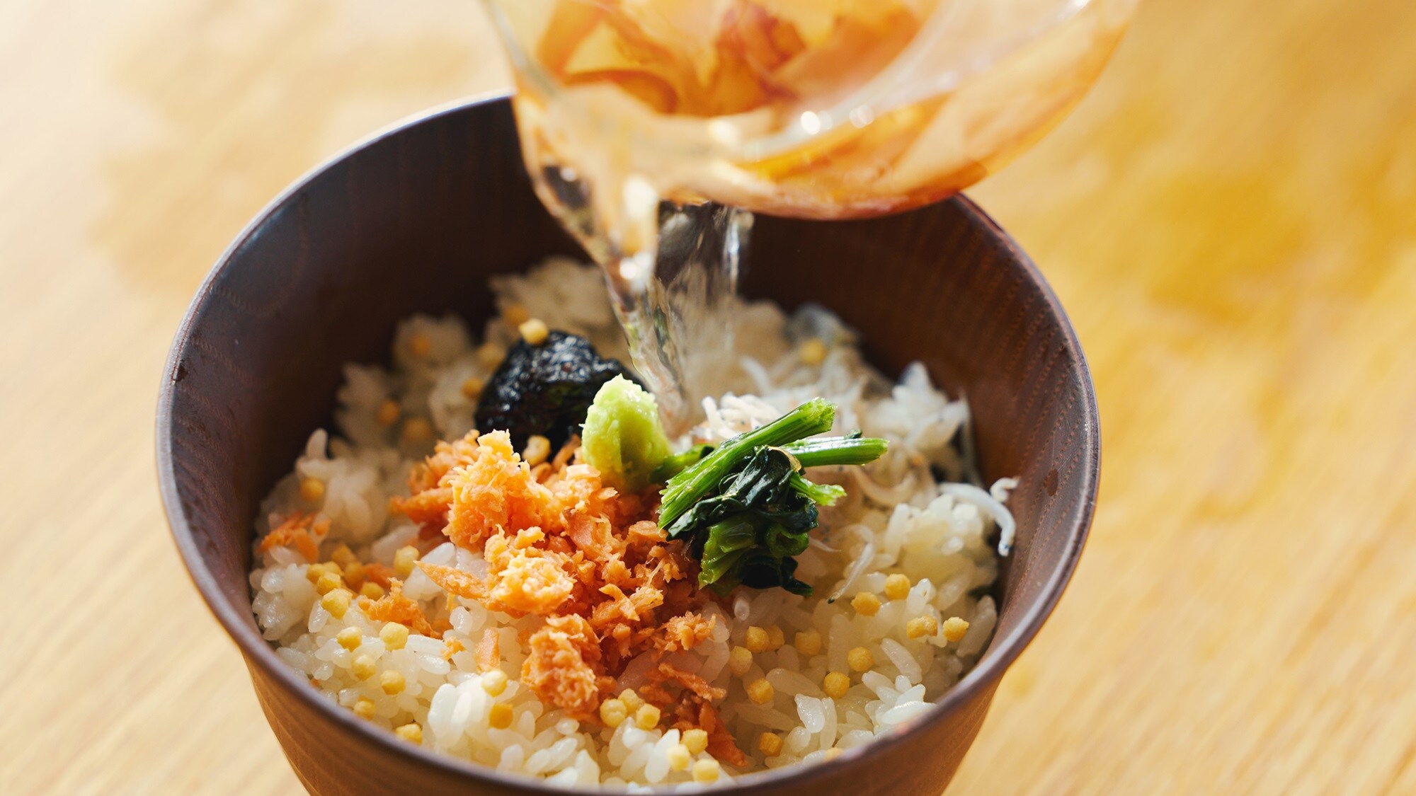 [Breakfast] Enjoy the aroma of dashi soup (example)