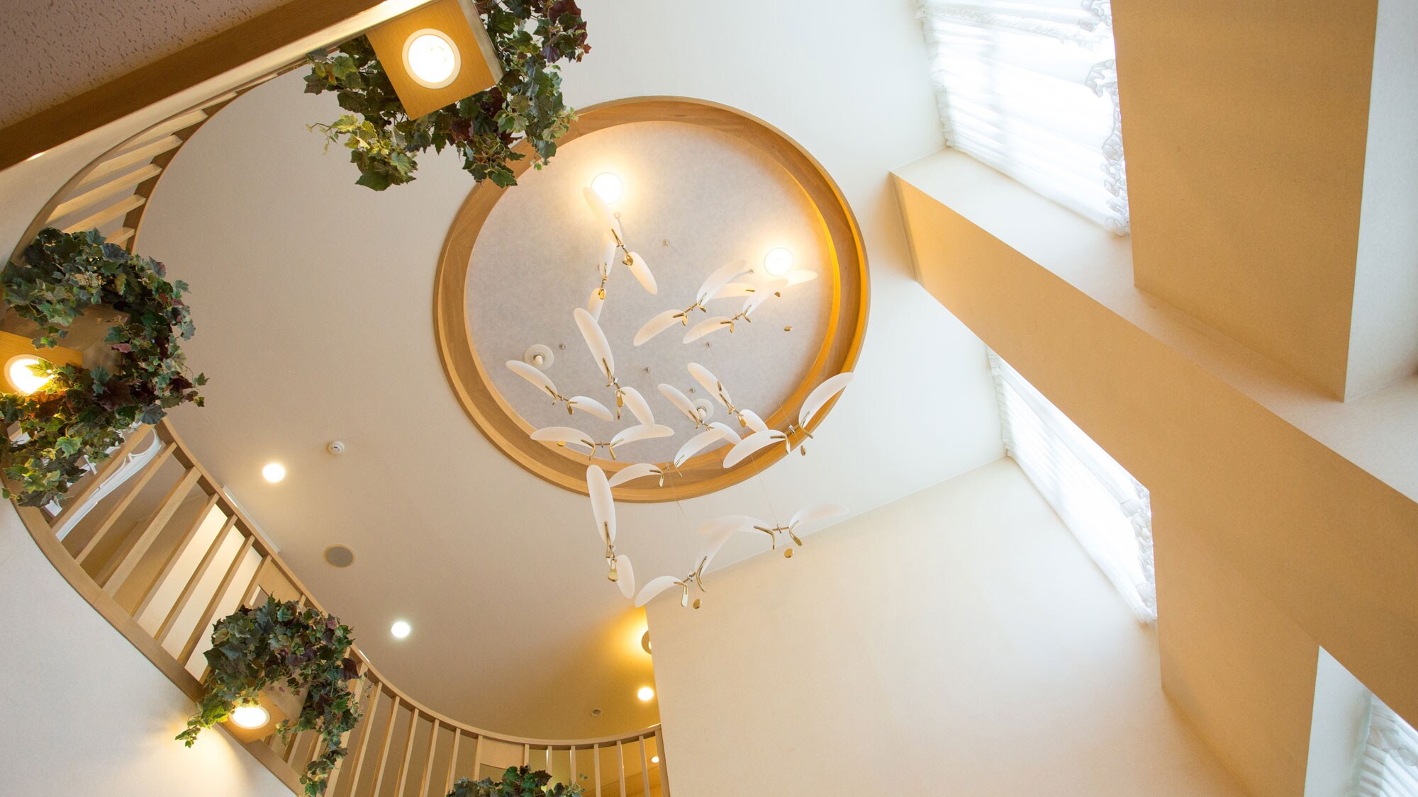 Lobby ceiling