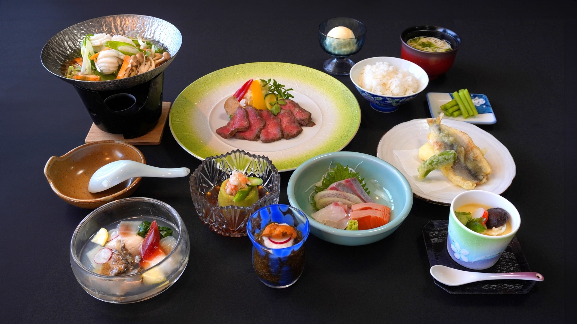 [ฤดูร้อน 2025 ☆ Strait Kaiseki] เพลิดเพลินไปกับอาหารตามฤดูกาลอันหรูหราของชิโมโนเซกิ! ไคเซกิแบบมาตรฐาน
