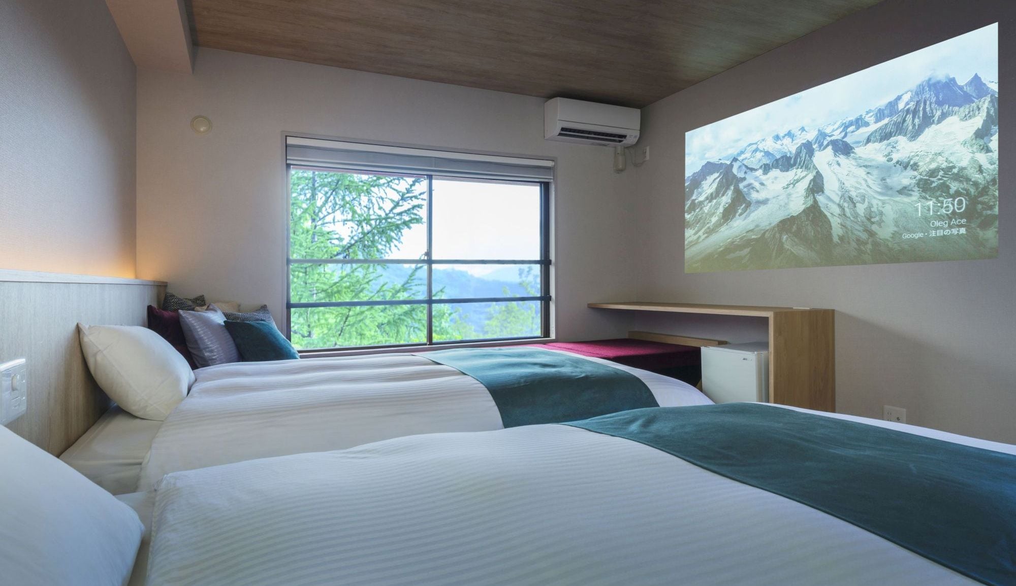 [Example of a Superior Modern Room] Renovated in 2022. REIZAN type. Room with projector.
