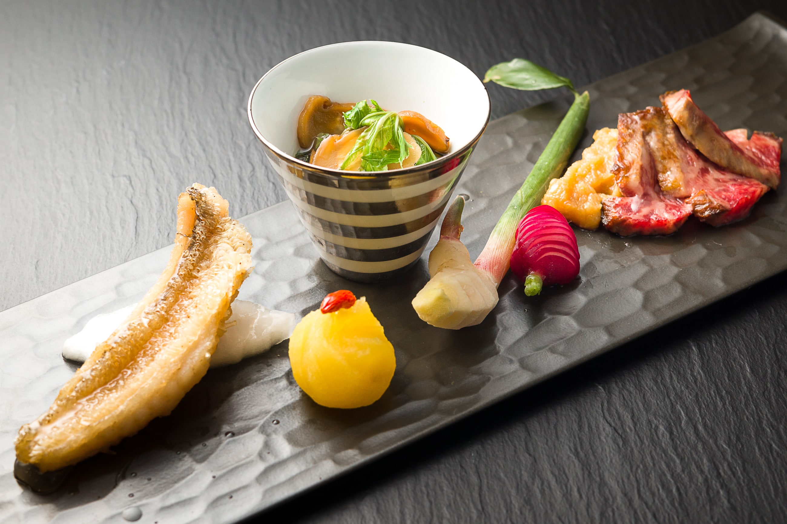 An example of a dish
