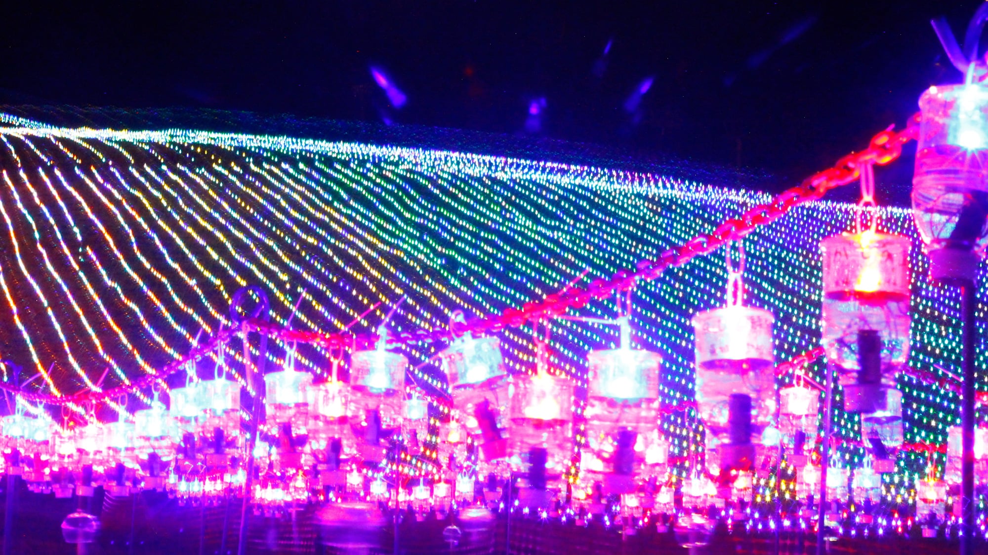 [Held from July 5 to September 21, 2025] Ichirino Summer Illumination "Connecting Mt. Hakusan with Light" (1 minute walk)