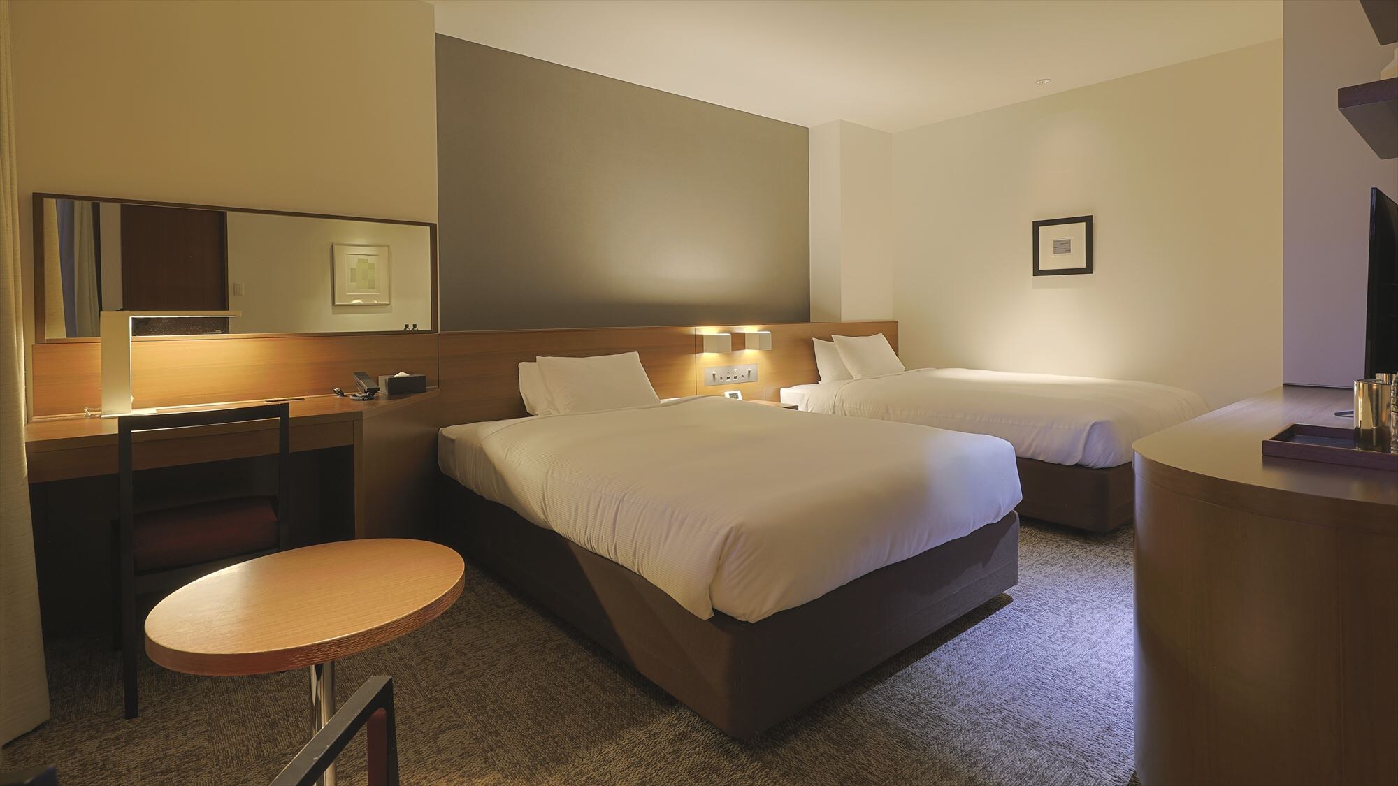 [Deluxe Twin (North Building) 33㎡] Some rooms can accommodate 3 people, making it ideal for families or groups.
