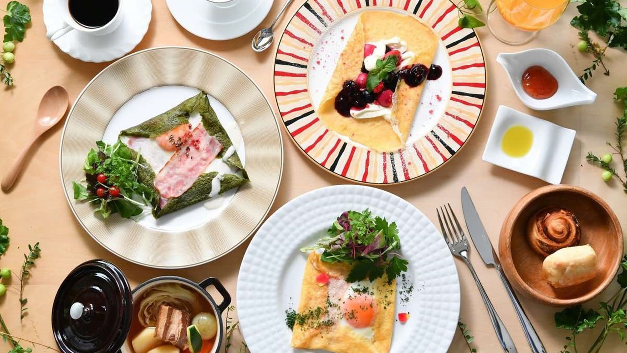 อาหารเช้า / เติมพลังด้วย "SAGA Galette" อาหารเช้าที่ใช้ผักหลากสีสันจากซากะ