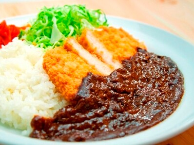 Supper menu "Ueda Katsu Curry"